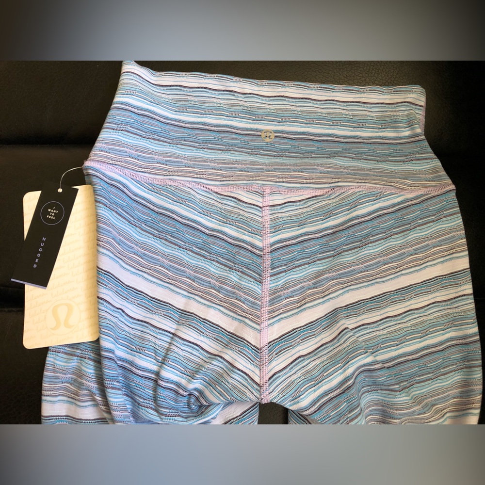 Lululemon High Times Pant Mermaid 🧜‍♀️ Wave Twist Lilac Caspian Blue NWT Size 6